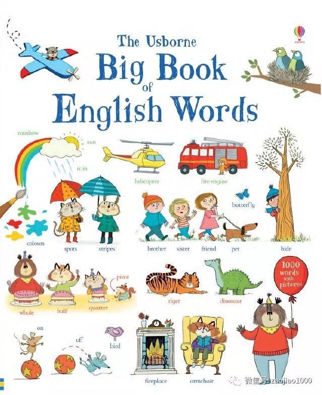 im体育重磅！Usborne权威出版社出品 Big Book of English Words单词大书 原版PDF+音频