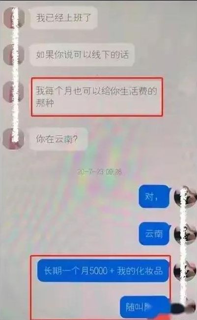 震惊18岁女大学生与多个金主发生关系曝bandao网站光污秽不堪的聊天记录(图12)